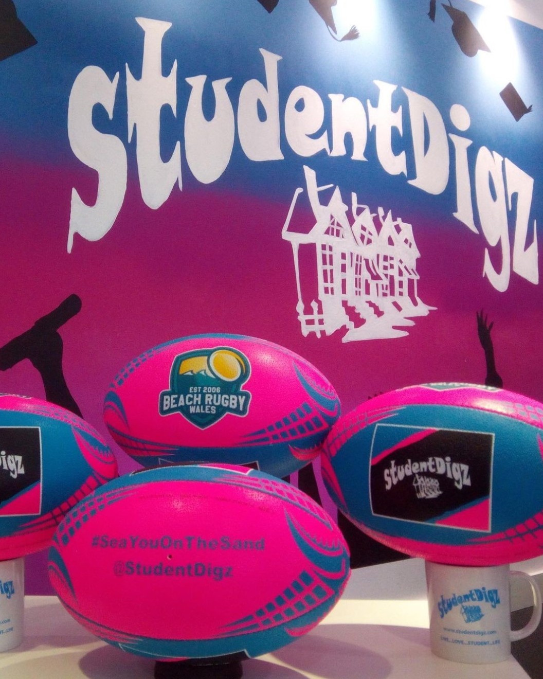 Proud to announce our sponsorship of Beach Rugby Wales StudentDigz